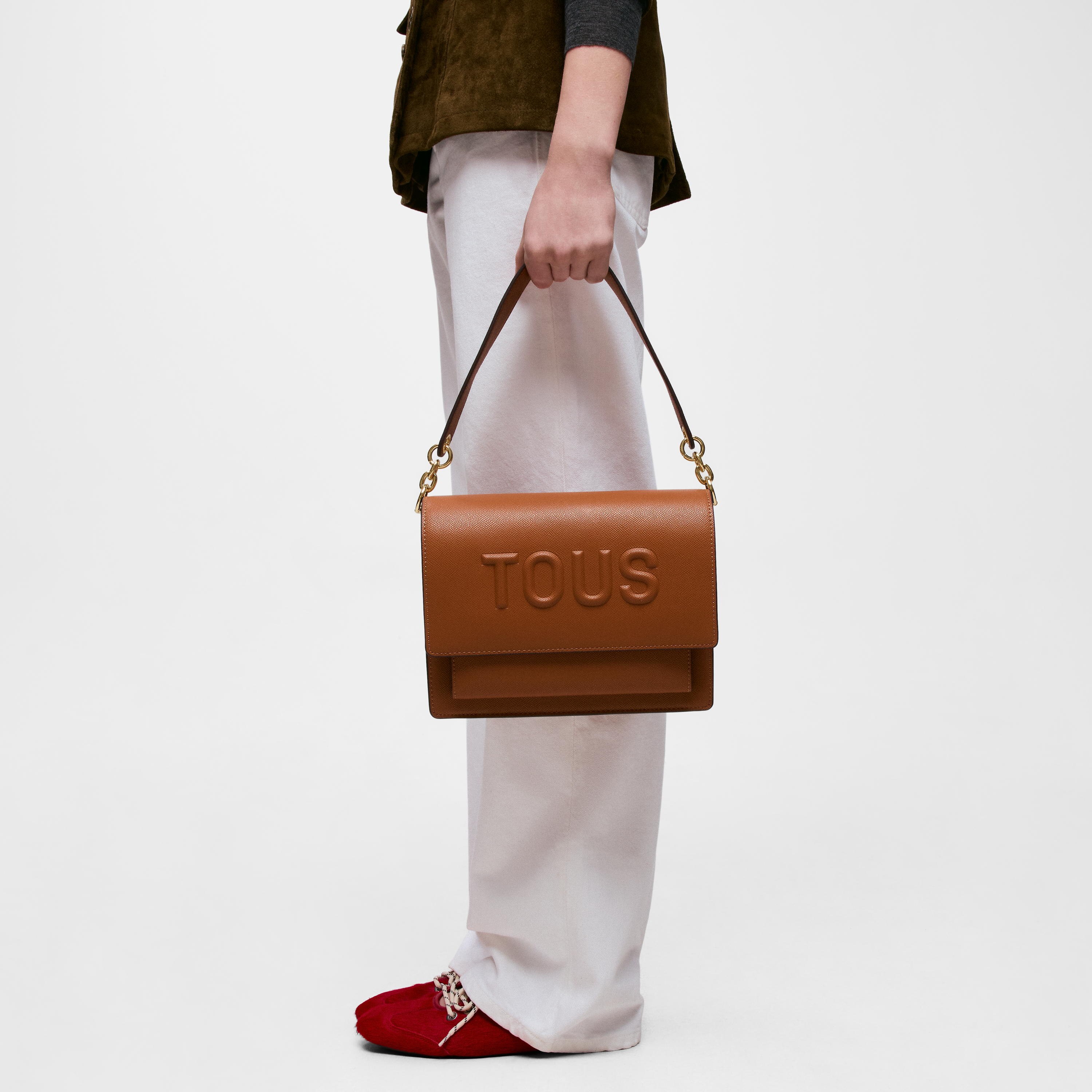 Medium camel-colored Audree Crossbody bag TOUS Brenda